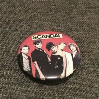 Scandal Band Patty Smyth 1983 Pinback Button 1 1/2 Inch 80s
