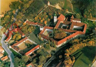 Picture Postcard,  Heiligenkreuz,  Aerial View