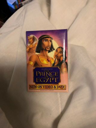 Dreamworks Vintage Kmart Promo The Prince Of Egypt Video & Dvd Pin Pinback