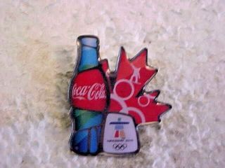 Coca Cola Vancouver 2010 Olympics Lapel Pin