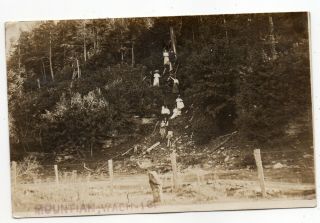 Washington Island,  Wisconsin,  Door County,  1910 Hiking Experience,  Rppc