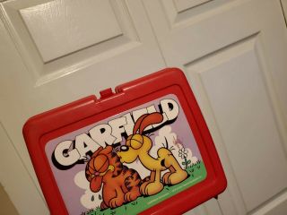 Garfield Vintage 1978 Collecters Item Lunch Box (no Thermos)