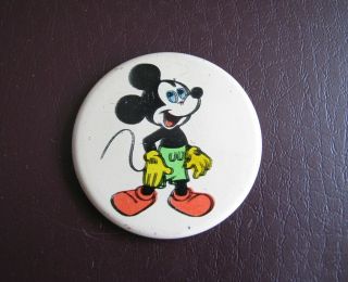 Old VTG Russian SOVIET UNION USSR Sport Enamel Pin Badge Mickey Mouse 2
