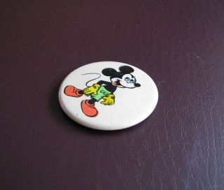 Old VTG Russian SOVIET UNION USSR Sport Enamel Pin Badge Mickey Mouse 5