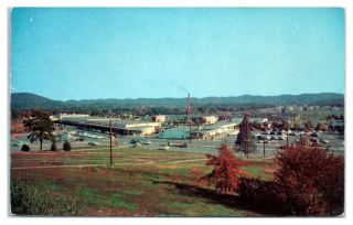 1957 Atomic Energy Commission Offices,  Jackson Square,  Oak Ridge,  Tn Postcard