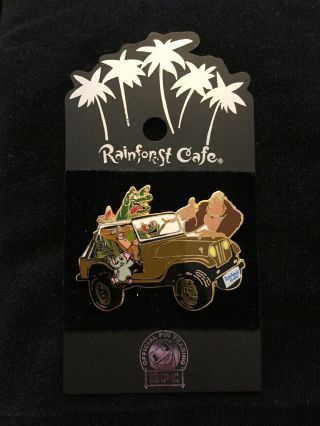 Rainforest Cafe Jeep Pin