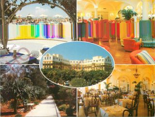 Picture Postcard - - Malta,  Hotel Phoenicia (multiview) (bad Scan)