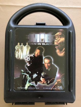 1997 Mib Men In Black Plastic Lunch Box Kit With Thermos