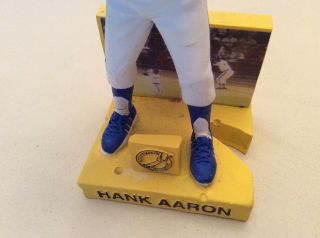 2010 Milwaukee Brewers Hank Aaron Bobblehead Re Glued At The Ankles.  No Box. 3