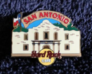 Hard Rock Cafe Pin - San Antonio (texas) - The Alamo