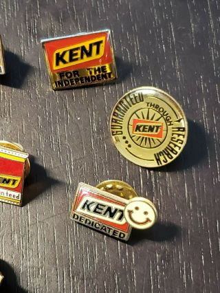 Lof of 12 Kent Feeds Company Hat/ Lapel Pins 4