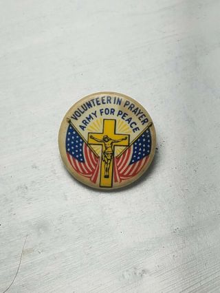 Wwii 1940 Volenteer In Prayer Army For Peace Our Lady Queen Of Peace