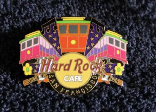 Hard Rock Cafe Pin - San Francisco Street Cars