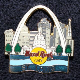 Hard Rock Cafe Pin - St.  Louis Arch Logo