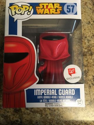 Funko Pop Star Wars 57 Imperial Guard Walgreens Exclusive