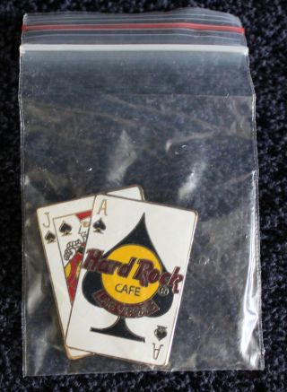 Hard Rock Cafe Pin - Las Vegas Blackjack 21