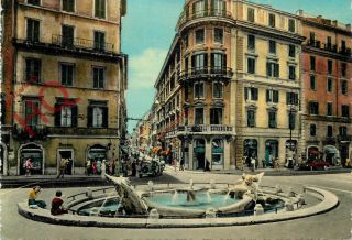 Picture Postcard:;rome,  Roma,  Piazza Di Spagna