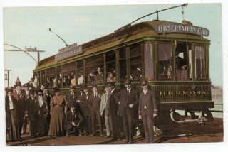 Los Angeles,  California,  Pacific Electric Balloon Route Trolley,  Hermosa