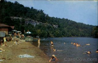 Olive Hill,  Ky Beach And Swimming Area At Carter Caves State Park Kentucky