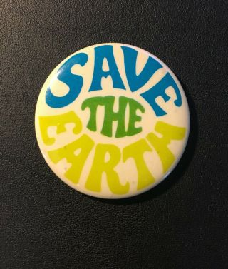 Vintage " Save The Earth " 