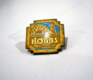 ⫸ 223 Pin - Hobbs,  Nm Mexico Hat Shirt Lapel Pin