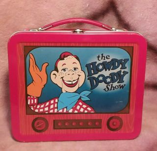 The Howdy Doody Show Metal Lunch Box - 1998 Hallmark - Mini Small 6 " X 5 "