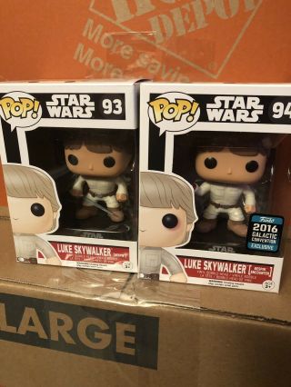 Funko Pop Star Wars - Bespin Luke Skywalker With Hand & Without Hand