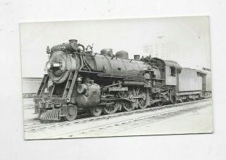 Vintage Rppc Postcard Ferroviagraph Boston And Maine Railroad Engine 3669 95