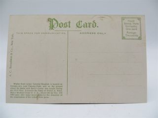 Vintage Early 1900 ' s Postcard - Walter Reed Hospital,  Washington DC 2