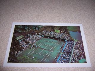 Harbour Town Racquet Club At Sea Pines Plantation Hilton Head Sc.  Vtg Postcard
