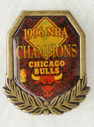 Chicago Bulls 1996 Nba Champions Michael Jordan Lapel Collectible Pin A0416