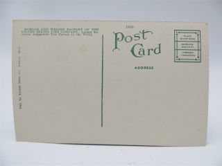 Vintage Early 1900 ' s Postcard,  Morgan & Wright US Tire Co.  Factory,  Detroit,  MI 2