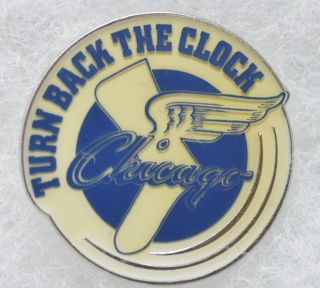 Chicago White Sox Turn Back The Clock Vintage Lapel Collectible Pin A0752