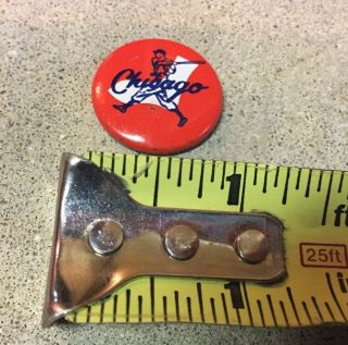 Vintage Chicago White Sox Baseball Memorabilia Pins Pinback Buttons