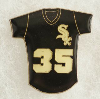 Baseball Chicago White Sox Frank Thomas 35 Jersey Lapel Collectible Pin A0399