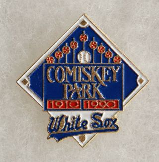 1910 - 1990 Chicago White Sox Baseball Comisky Park Lapel Collectible Pin