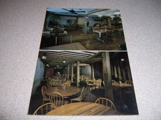 1980s Hays House Interior Council Grove Kansas Vtg Postcard