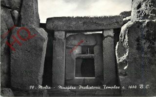 Picture Postcard - Malta,  Mnajdra Prehistoric Temples