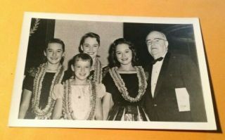 1958 Rppc The Lennon Sisters On Lawrence Welk Show.  629