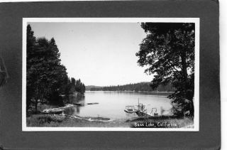 Bass Lake,  Madera County,  Ca,  Lake View With Private Docks,  1940 