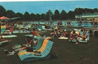 Sunlite Pool,  Coney Island,  Cincinnati,  Ohio Postcard Pc 39