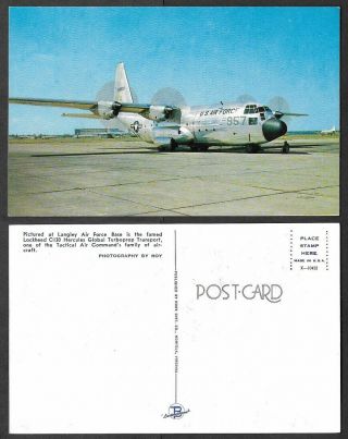 Old Military Aviation Postcard - Lockheed C - 130 Hercules