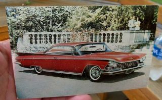1959 Buick 2 Door Electra Auto Motor Car Advertising Postcard