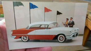 1956 Oldsmobile Holiday Coupe Auto Motor Car Advertising Postcard