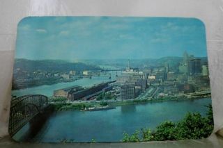 Pennsylvania Pa The Point Pittsburgh Postcard Old Vintage Card View Standard Pc