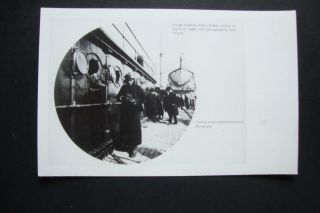 398) George Eastman In 1890 With Kodak Camera On Board The Ss Gallia Ship Repo