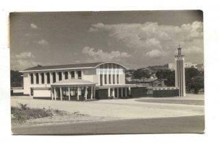 Umtali,  Southern Rhodesia - Queens Hall - 1959 Real Photo Postcard
