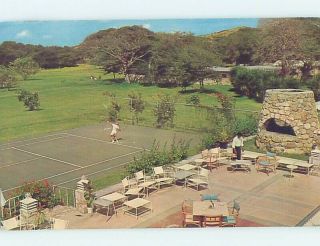 Pre - 1980 Tennis At Estate Carlton Hotel St.  Croix Us Virgin Islands Usvi F6439