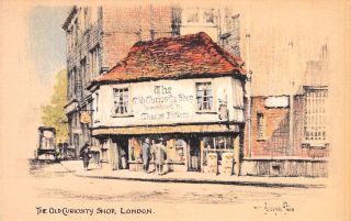 The Old Curiosity Shop Kingsway London,  England Vintage Postcard Ca 1910s
