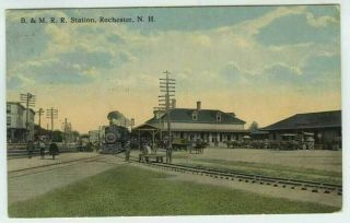 Rochester Hampshire B & M Railroad Station 00 - 10s
